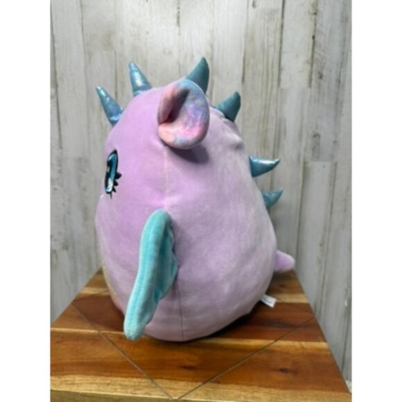 Squishmallows Devra the Dragon 12" Purple Plush Toy - Picture 4 of 5